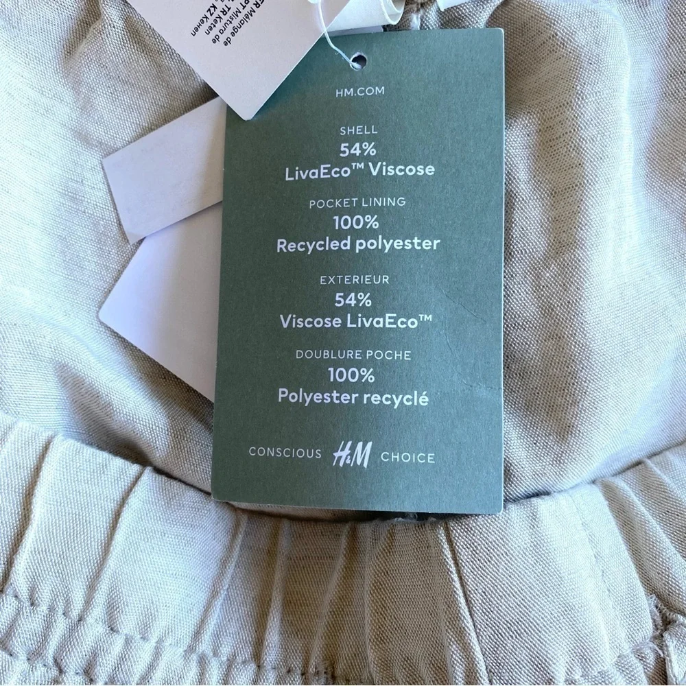 H&M linen blend